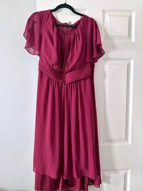Formal Burgundy Dress